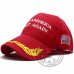 LIBERWOOD 2020 Donald Trump Red Hat Re-Election Keep America Great Embroidery USA Flag MAGA New Cap Cotton Baseball Hat cap