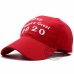 LIBERWOOD 2020 Donald Trump Red Hat Re-Election Keep America Great Embroidery USA Flag MAGA New Cap Cotton Baseball Hat cap