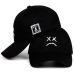 Lil Peep Dad Hat Embroidery 100% Cotton Baseball Cap Sad face Hat xxxtentacion Hip Hop Cap Golf Love lil.peep Snapback Women Men