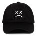 Lil Peep Sad face Dad Hat Embroidery 100% Cotton Baseball Cap Hat xxxtentacion Hip Hop Cap Golf Love lil.peep Snapback Women Men