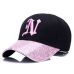 MAERSHEI new ladies letter embroidered baseball cap sequins fashion casual curved hats girls can adjust hip hop hats