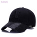 MAERSHEI new ladies letter embroidered baseball cap sequins fashion casual curved hats girls can adjust hip hop hats