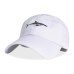 MISSKY Women Men Baseball Cap Solid Color Fashion Cartoon Shark Embroidery Sports Hat Adjustable Summer Sun Protection Unisex