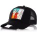 Men's New Baseball hats Animal  Embroidery High Quality Comfortable Breathable Adjustable Women's Universal caps for man