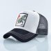 Men's Snapback Caps Summer Breathable Baseball Cap Women Cool Streetwear Wolf Embroidery Trucker Bones Unisex Hip Hop Hats Male