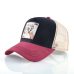 Men's Snapback Caps Summer Breathable Baseball Cap Women Cool Streetwear Wolf Embroidery Trucker Bones Unisex Hip Hop Hats Male