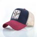 Men's Snapback Caps Summer Breathable Baseball Cap Women Cool Streetwear Wolf Embroidery Trucker Bones Unisex Hip Hop Hats Male