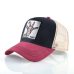 Men's Snapback Caps Summer Breathable Baseball Cap Women Cool Streetwear Wolf Embroidery Trucker Bones Unisex Hip Hop Hats Male