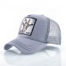 Men's Snapback Caps Summer Breathable Baseball Cap Women Cool Streetwear Wolf Embroidery Trucker Bones Unisex Hip Hop Hats Male