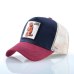 New Baseball Caps For Men Women Fashion Farm Animals Embroidery Snapback Hip Hop Hat Breathable Mesh Sun Hats Gift Trucker Bone