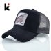 New Baseball Caps For Men Women Fashion Farm Animals Embroidery Snapback Hip Hop Hat Breathable Mesh Sun Hats Gift Trucker Bone