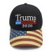 New Donald Trump 2020 Cap Camouflage USA Flag Baseball Caps Keep America Great Snapback Hat Embroidery Star Letter Camo Army Cap