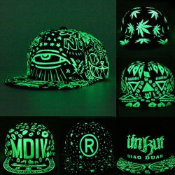 New Fashion Fluorescence Baseball Cap Women Men Snapback Caps Luminous Gorras Sport Casquette Hip Hop Cap Hat Drop Shipping