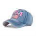 New arrival high quality snapback cap demin baseball cap 5 color Jean badge embroidery hat for men women boy girl cap B346