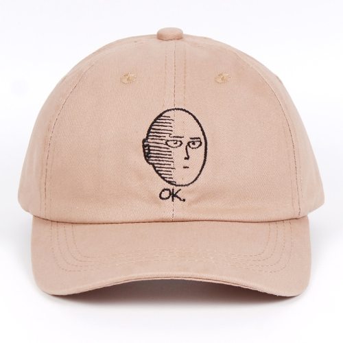 ONE PUNCH-MAN Dad Hat 100% Cotton baseball cap Anime fan embroidery funny Hats for Women Men ok Man One Punch Man Snapback