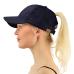 Ponytail Baseball Cap Women Adjust Sport Casual Messy Bun Snapback Mesh Hat Casual Adjustable Sport Caps Drop Shipping 2019 New