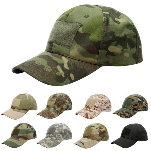 Puimentiua 17 Pattern For Choice Snapback Camouflage Tactical Hat Patch Army Tactical Baseball Cap Unisex    Camo Hat