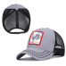 Rooster animal embroidery baseball caps men's and women's universal adjustable high quality outdoor sunshade summer net hats