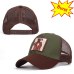 Summer Animal Embroidery Baseball Caps Men's and Women's Universal Adjustable Shade Cock Mesh Cap Dad Hat Truck Driver hats bone