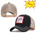 Summer Animal Embroidery Baseball Caps Men's and Women's Universal Adjustable Shade Cock Mesh Cap Dad Hat Truck Driver hats bone