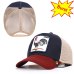 Summer Animal Embroidery Baseball Caps Men's and Women's Universal Adjustable Shade Cock Mesh Cap Dad Hat Truck Driver hats bone