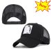 Summer Animal Embroidery Baseball Caps Men's and Women's Universal Adjustable Shade Cock Mesh Cap Dad Hat Truck Driver hats bone