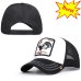 Summer Animal Embroidery Baseball Caps Men's and Women's Universal Adjustable Shade Cock Mesh Cap Dad Hat Truck Driver hats bone