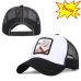 Summer Animal Embroidery Baseball Caps Men's and Women's Universal Adjustable Shade Cock Mesh Cap Dad Hat Truck Driver hats bone