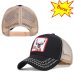 Summer Animal Embroidery Baseball Caps Men's and Women's Universal Adjustable Shade Cock Mesh Cap Dad Hat Truck Driver hats bone