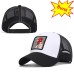 Summer Animal Embroidery Baseball Caps Men's and Women's Universal Adjustable Shade Cock Mesh Cap Dad Hat Truck Driver hats bone