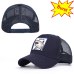 Summer Animal Embroidery Baseball Caps Men's and Women's Universal Adjustable Shade Cock Mesh Cap Dad Hat Truck Driver hats bone