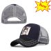 Summer Animal Embroidery Baseball Caps Men's and Women's Universal Adjustable Shade Cock Mesh Cap Dad Hat Truck Driver hats bone