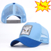 Summer Animal Embroidery Baseball Caps Men's and Women's Universal Adjustable Shade Cock Mesh Cap Dad Hat Truck Driver hats bone