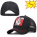 Summer Animal Embroidery Baseball Caps Men's and Women's Universal Adjustable Shade Cock Mesh Cap Dad Hat Truck Driver hats bone