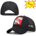 Summer Animal Embroidery Baseball Caps Men's and Women's Universal Adjustable Shade Cock Mesh Cap Dad Hat Truck Driver hats bone