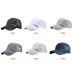 Summer Breathable Mesh Baseball Cap Quick Drying Hats For Men Blue Gray