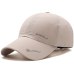 SuperB&G New Summer Baseball Cap Men Women Quick Drying Baseball Hats Unisex Breathable Sport Cap Pure Color Snapback Hat bone