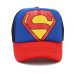 Superman Mesh cap Kids Baseball Caps Fashion Children Snapback Caps Boys Girls Hip Hop Hat Cap Mesh Summer Hats gorras casquette