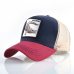 TQMSMY Summer Unisex Hip Hop Embroidered Animal Men Baseball Caps Women Breathable Mesh Snapback Hats Men's Trucker Hats Cap