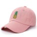 VORON new Pineapple Embroidered Baseball Cap Funny Fresh Fruit Hipster Hat Pineapple Dad Hat Baseball Cap