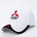 Wholesale 2017 New 3D Mitsubishi Hat Cap Car logo MOTO GP Racing F1 Baseball Cap Hat Adjustable Casual Trucket Hat CJ01