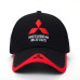 Wholesale 2017 New 3D Mitsubishi Hat Cap Car logo MOTO GP Racing F1 Baseball Cap Hat Adjustable Casual Trucket Hat CJ01