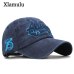 Xlamulu Men Baseball Caps Hat Snapback Hats For Women Washed Vintage Embroidery Bone Male Cap Trucker Casquette Gorras Dad Hat