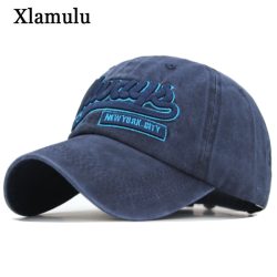 Xlamulu Men Baseball Caps Hat Snapback Hats For Women Washed Vintage Embroidery Bone Male Cap Trucker Casquette Gorras Dad Hat