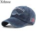 Xthree 100% washed cotton men baseball cap fitted cap snapback hat for women gorras casual casquette embroidery letter retro cap