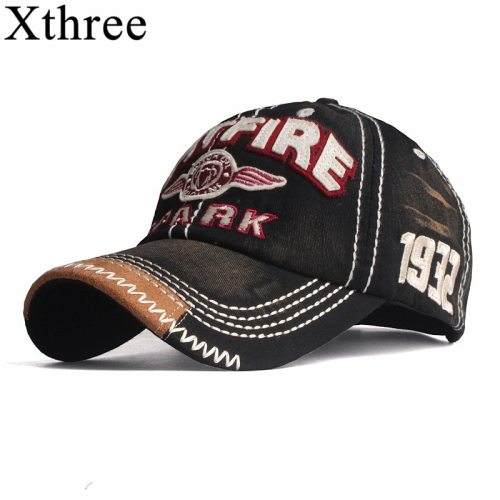 Xthree New baseball caps for men cap streetwear style women  hat snapback embroidery casual cap casquette dad hat hip hop cap