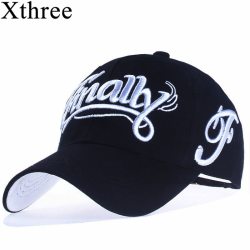 [Xthree]100% cotton baseball cap women casual snapback hat for men casquette homme Letter embroidery gorras