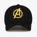 Yo-Young Unisex Marvel Avengers LOGO Embroidery Casual Outdoor Baseball Caps Streetwear Snapback Caps For Adult Trucker Cap