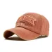 oZyc Sand washed 100% cotton baseball cap hat for women men vintage dad hat NEW YORK embroidery letter outdoor sports caps