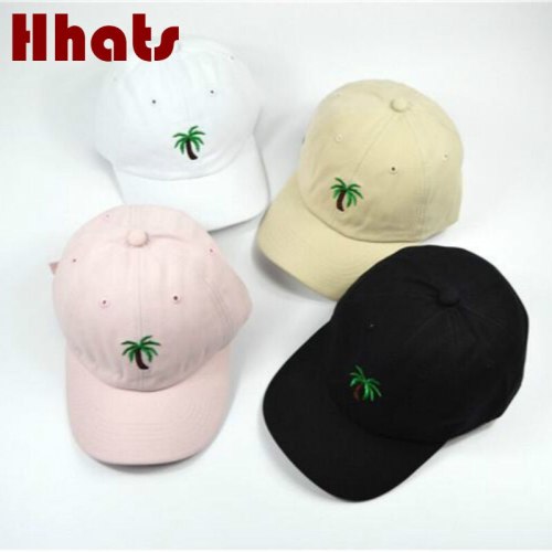 which in shower casual unisex palm tree dad hat adjustable cotton coconut tree baseball cap hip hop women summer snapback hat